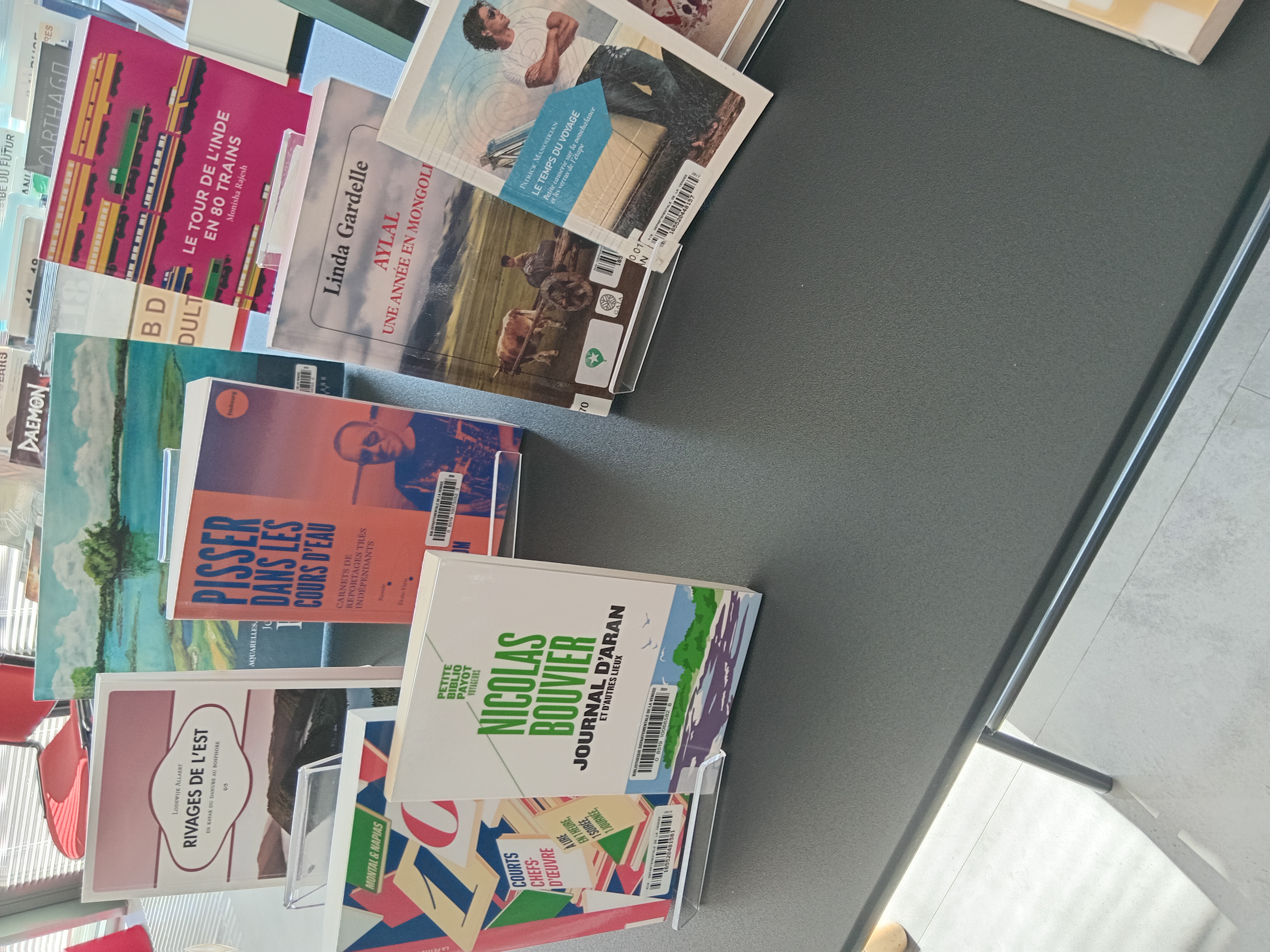 quelques livres à disposition 